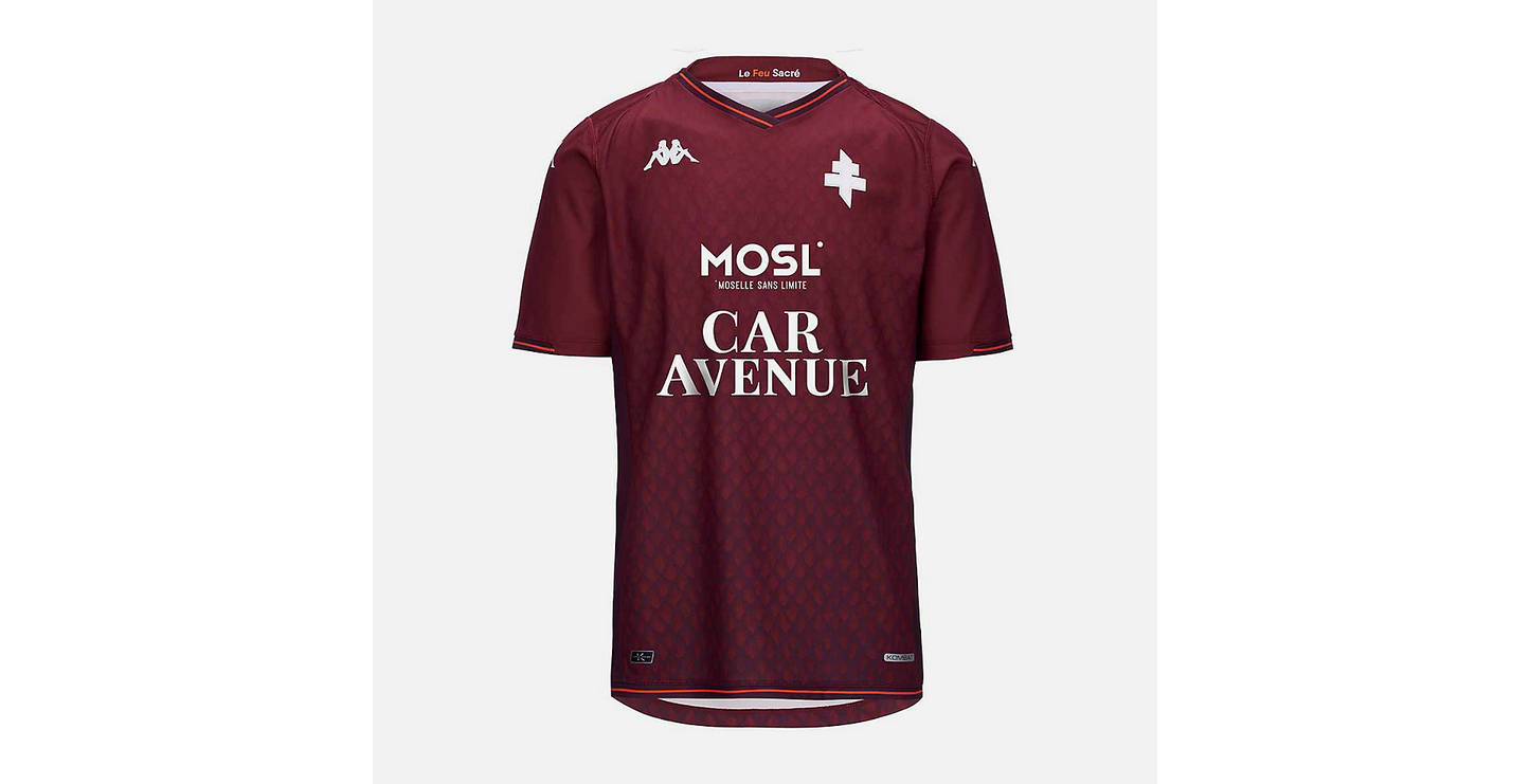 Maillot de football homme FC Metz Domicile 23/24