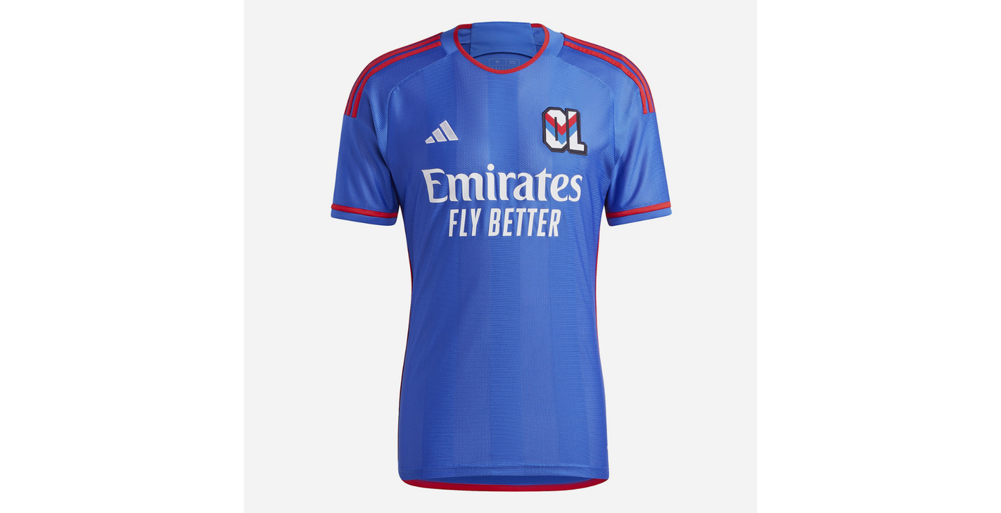 Maillot de football homme OL Extérieur 23/24