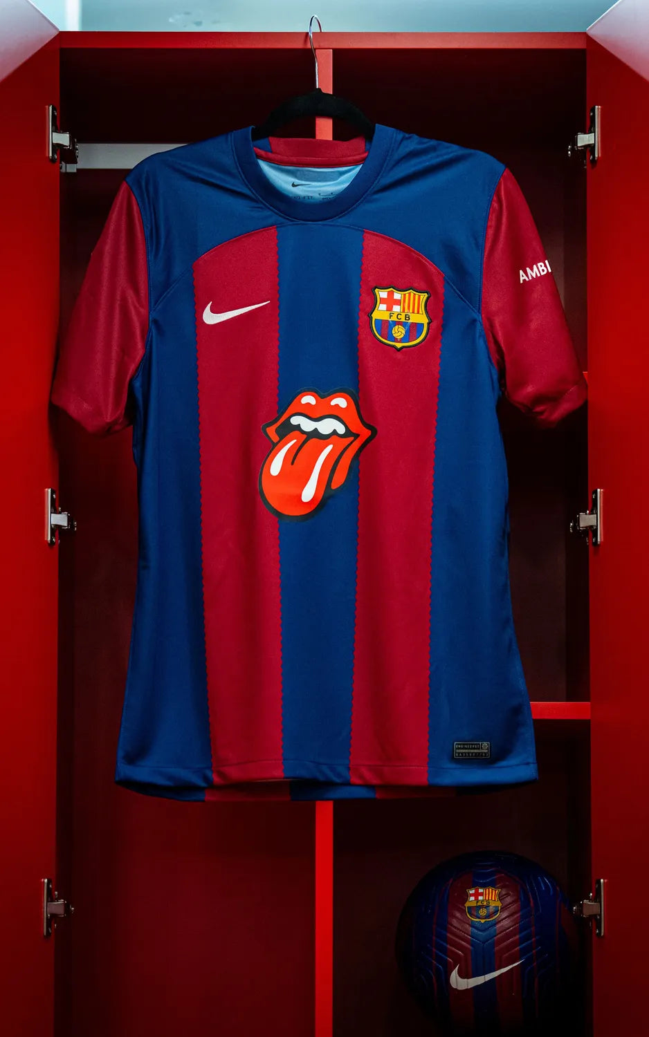 Maillot FC Barcelone Domicile 2023/2024 (Rolling Stones)