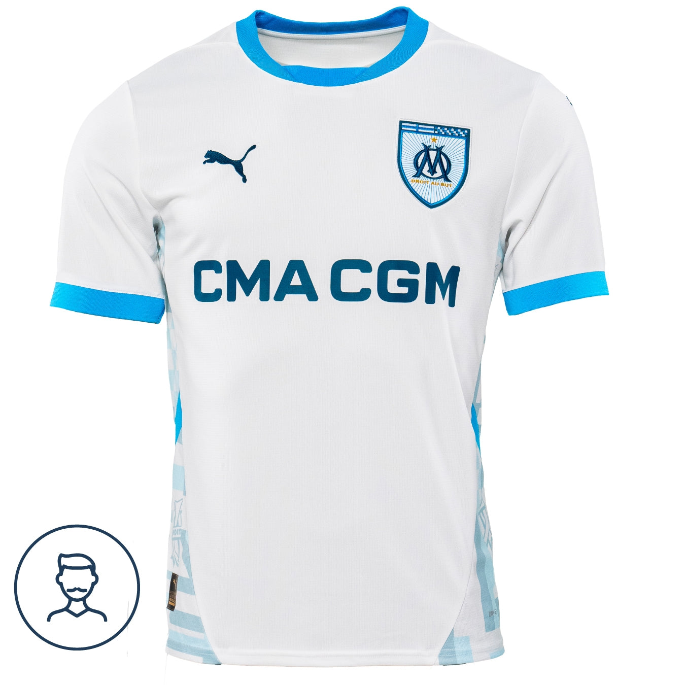 MAILLOT OM DOMICILE 24/25